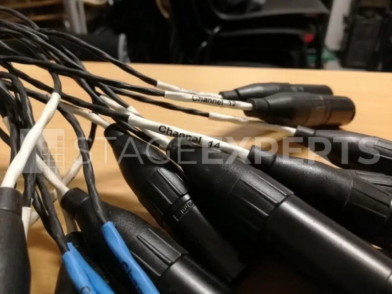 Klotz 20‑channel Stagebox with 30m Multicore Cable