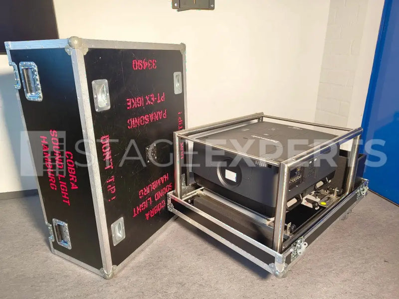 Panasonic PT-EX16K Projector with Flying Frame & Case