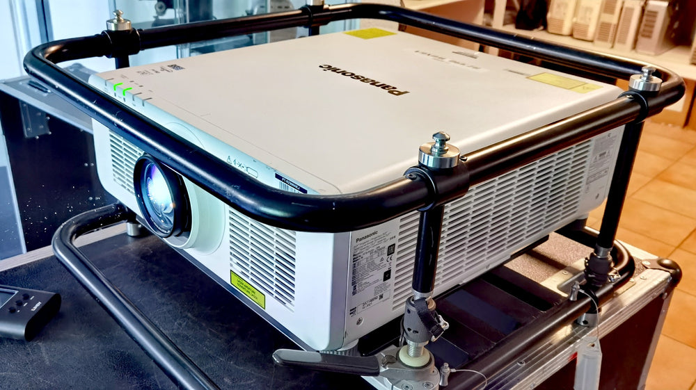 Panasonic PT-RZ990WE 10K Laser Projector + Frame & Case