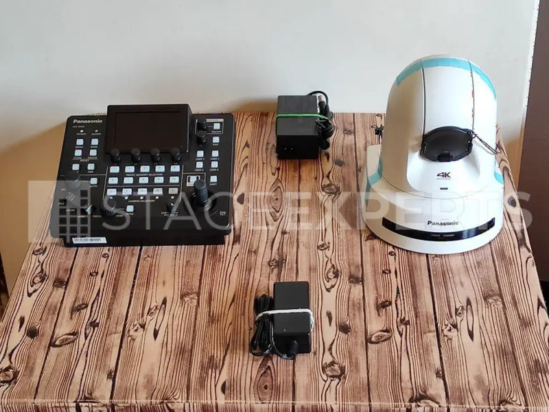 Panasonic AW‑UE80 4K PTZ Camera + AW‑RP60 Controller Bundle