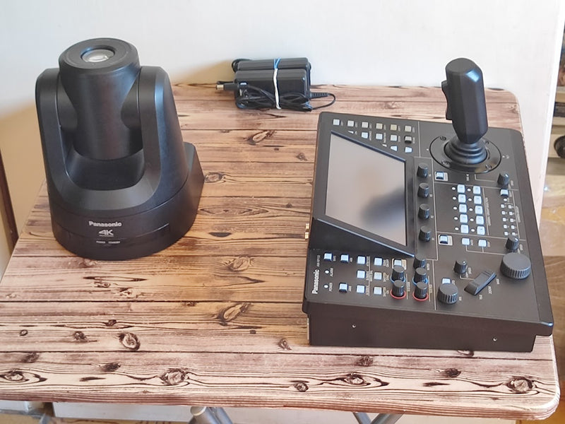 Panasonic AW-UE100 PTZ Camera + AW-RP150 Controller Bundle