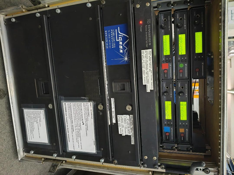 Sennheiser EM 500 5‑Channel Wireless Rack with Mics & Packs