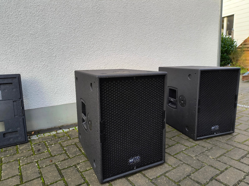 RCF TTS 15-A Active Subwoofer with Cart & Cover | RDNet