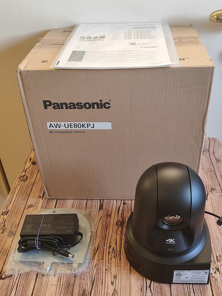 Panasonic AW‑UE80 4K60 PTZ Camera with HDMI, 3G‑SDI & NDI|HX