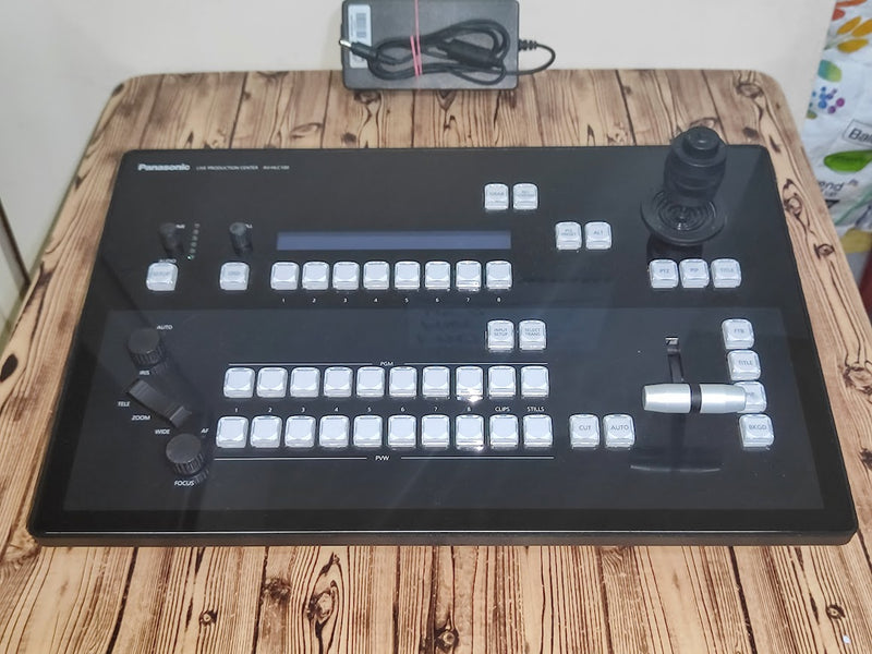Panasonic AV-HLC100 Switcher with NDI, IP Streaming & PTZ