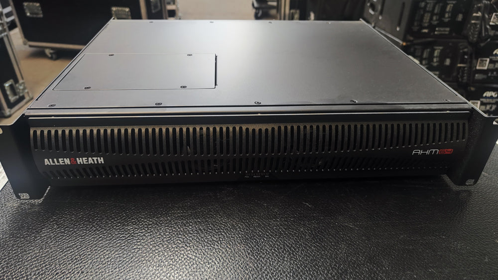 Allen & Heath AHM-64 64x64 Install Matrix Audio Processor