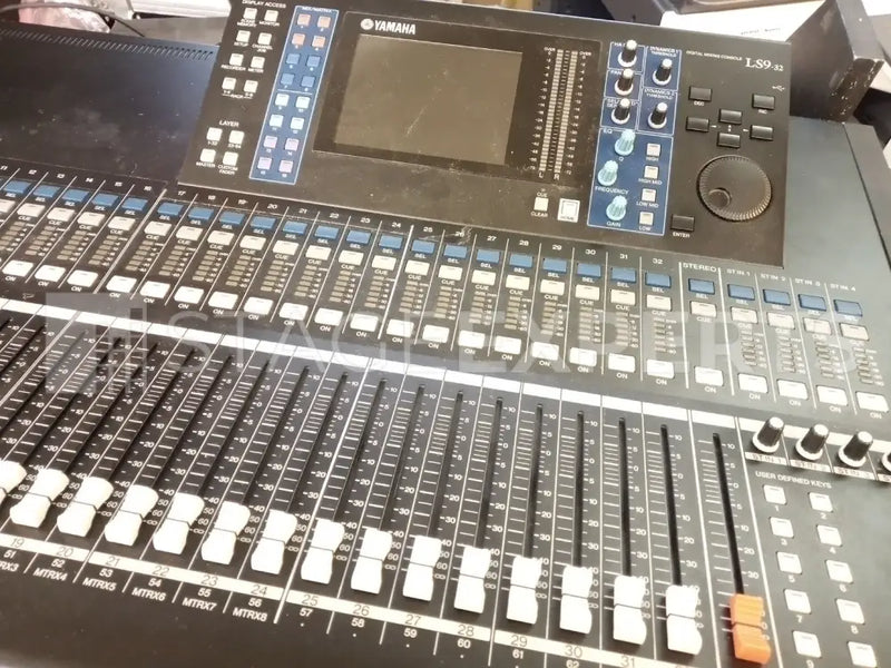 Yamaha LS9-32 Digital Mixing Consoles (2x) with Cases