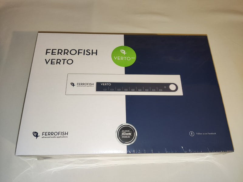 Ferrofish Verto MX MADI–Dante 64x64 Network Converter Interface