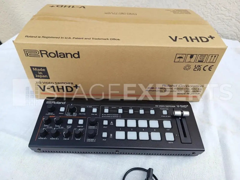 Roland V-1HD+ AV Mixer/Switcher – XLR I/O, Boxed, Excellent