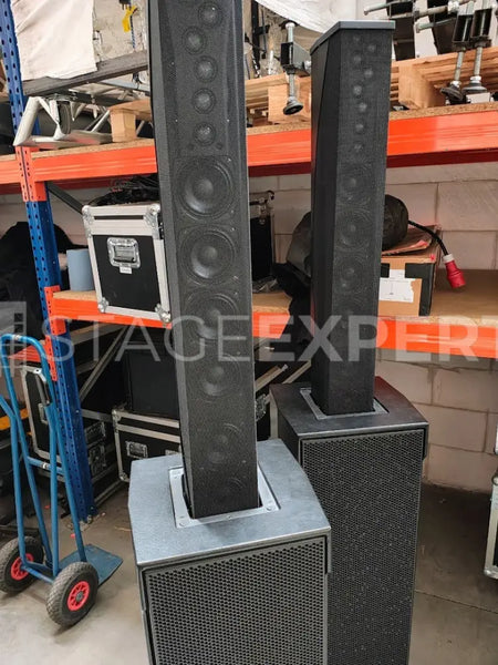Nexo ID84 + IDS312 System – Column Tops with Bass