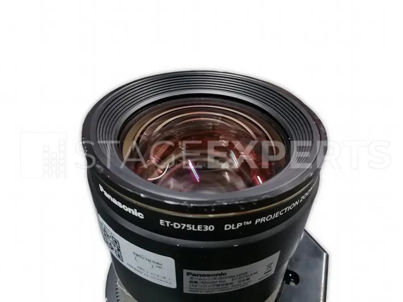 Panasonic ET-D75LE30 2.40–4.66:1 Zoom Lens for 3‑Chip DLP