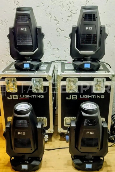 JB Lighting P12 Profile HP – 4-unit set with flight cases