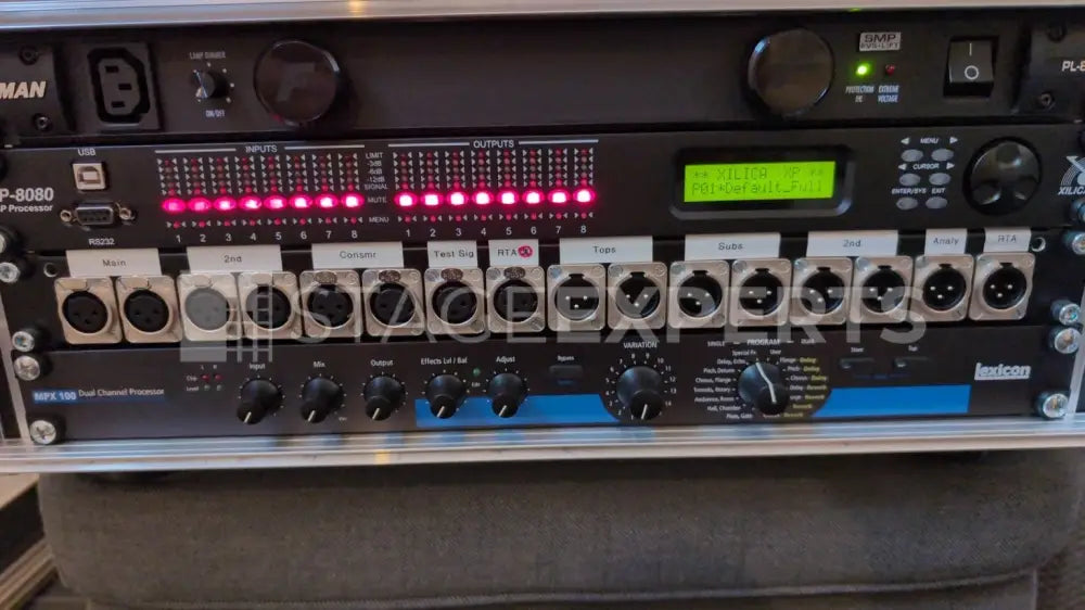 Xilica XP-8080M 8x8 DSP Matrix & Loudspeaker Controller