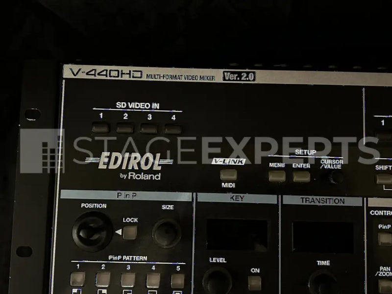 Roland V-440HD Multiformat Video Mixer & Switcher V2.0
