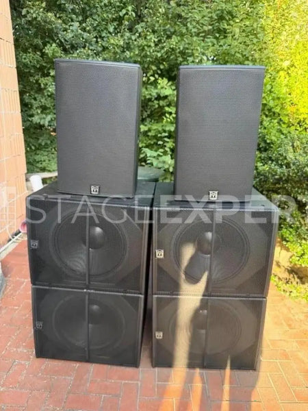 Martin Audio Blackline XP15 & XP118 System – 2 Tops, 4 Subs