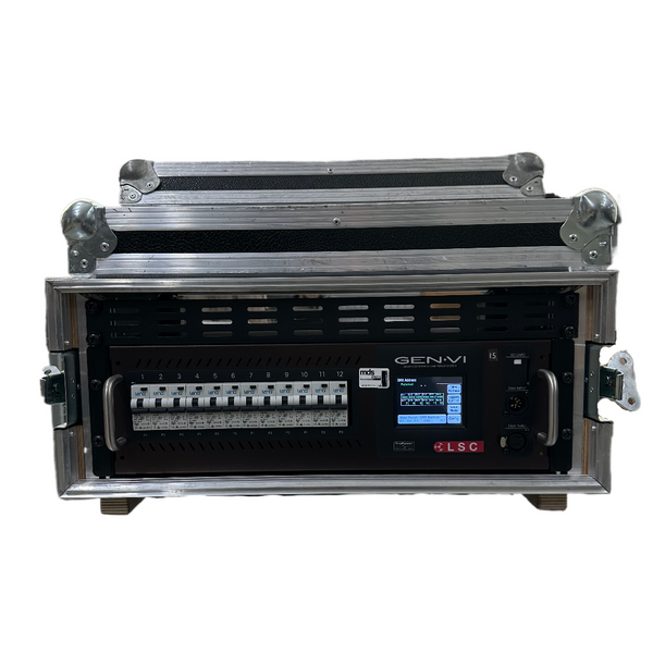 LSC GenVI 12x10A Dimmer/Switchpack | 3U Rack, RDM DMX Control