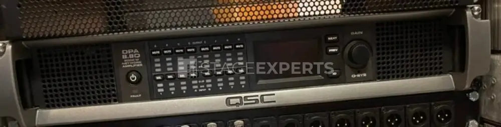 QSC DPA 8.8Q 8x600W System Amplifier with Q-SYS Control