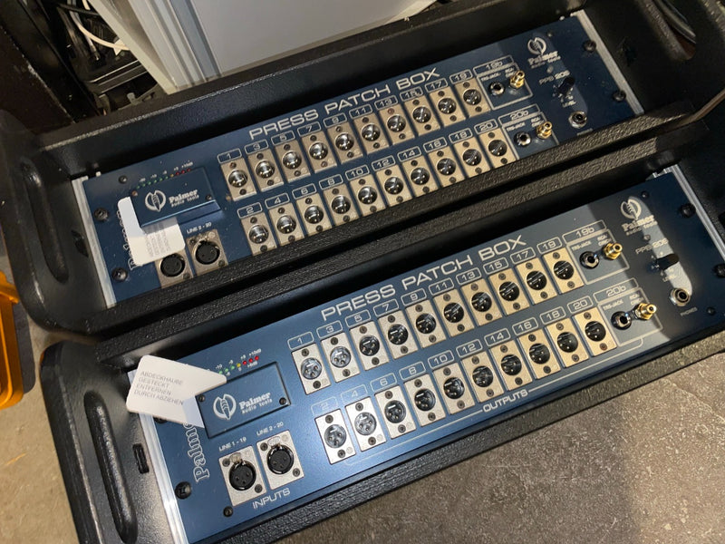 Palmer PPB 20 S Stereo Press Box – Media Distribution Amplifier