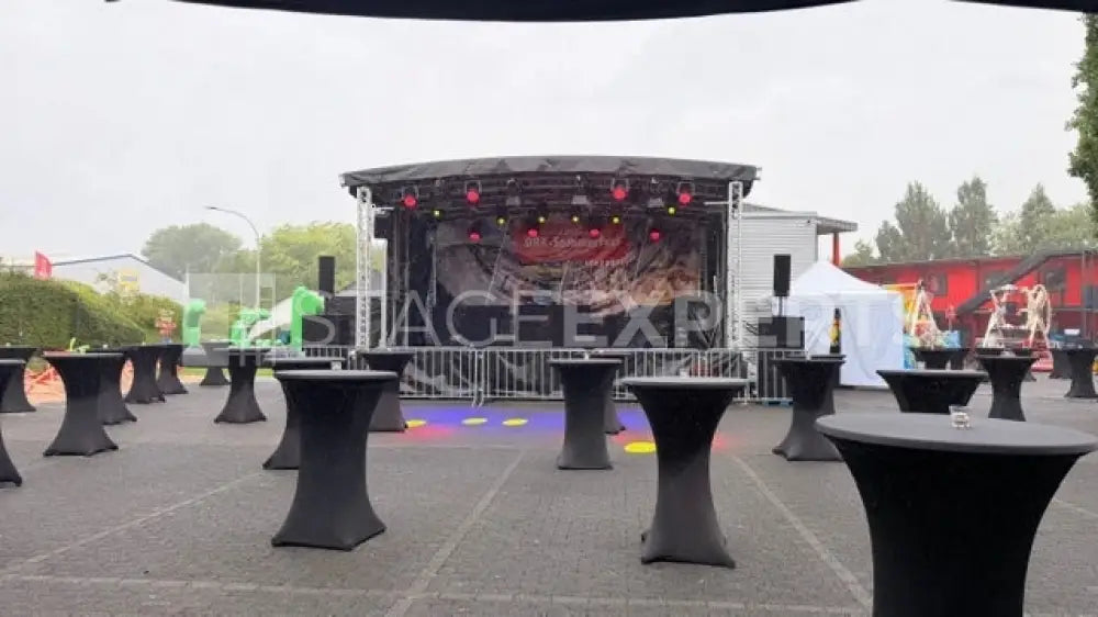 Lumex ARCUM 48 Mobile Trailer Stage 8x6m Round Arch – Fast setup
