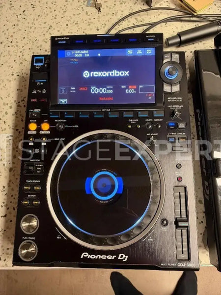 Pioneer CDJ-3000 with GT Case & Decksaver | Pro Media Player