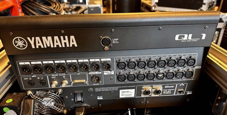 Yamaha QL1 + Rio1608-D Mixer & Stagebox FOH Bundle