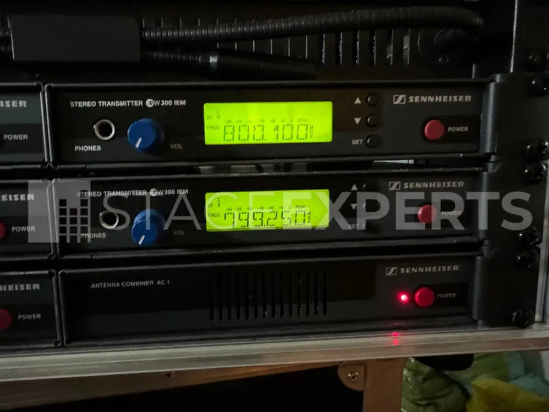 Sennheiser IEM 300 G1 Wireless IEM System Bundle – 5 TX/10 RX