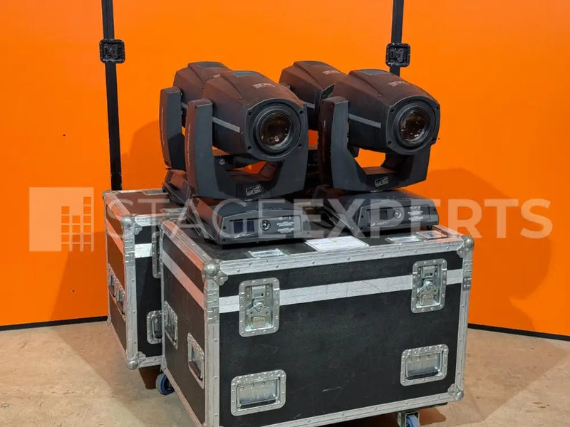 Clay Paky Alpha Profile 700 Pair with Flightcase – Set of 2