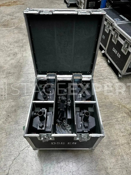 d&b audiotechnik E6 Compact 4-Speaker Set + Flight Case