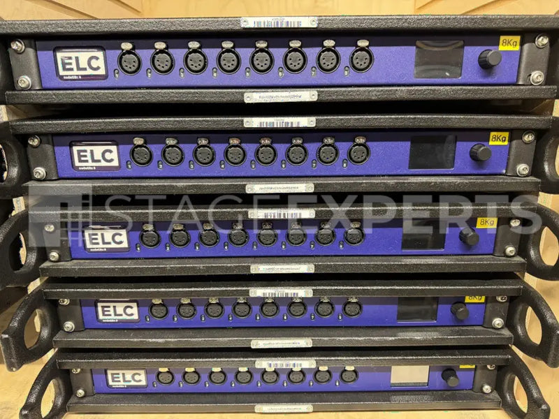 ELC dmXLAN Node GBx 8 – 8‑port lighting network node, Gigabit