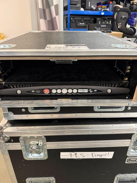 Powersoft X4 Dante System Amplifier with Rack Case - 4-Channel