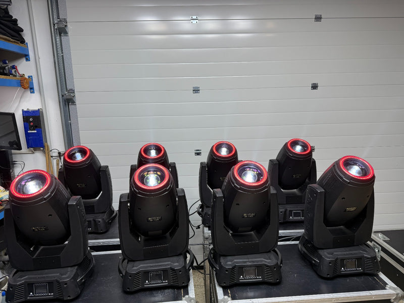 Infinity iB-16R Pair in Case – Hybrid Moving Heads