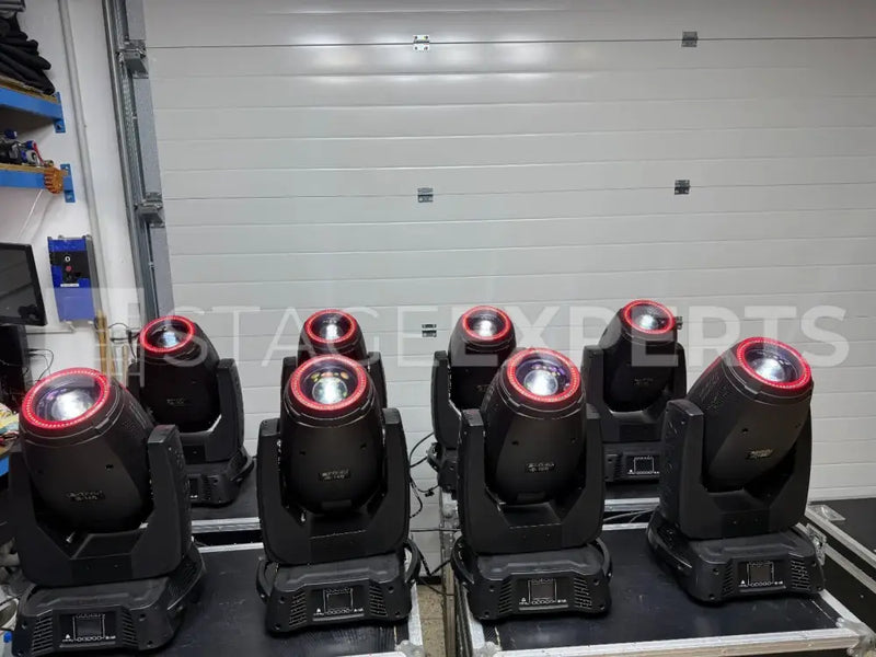 Infinity iB-16R Pair in Flight Case – Hybrid Moving Heads