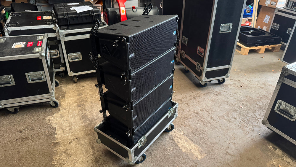 dBTechnologies DVA T8 FIR line array – set of 4 with case