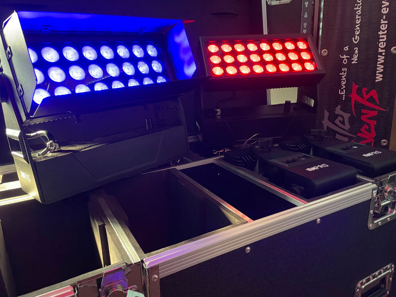 LCPRO Jabba Com.bat Battery LED Flood – 4-Unit Tour Set