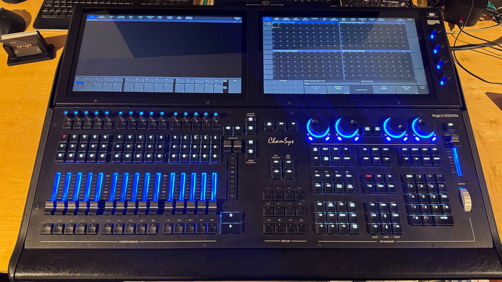 ChamSys MQ500M Stadium Lighting Console with Flightcase