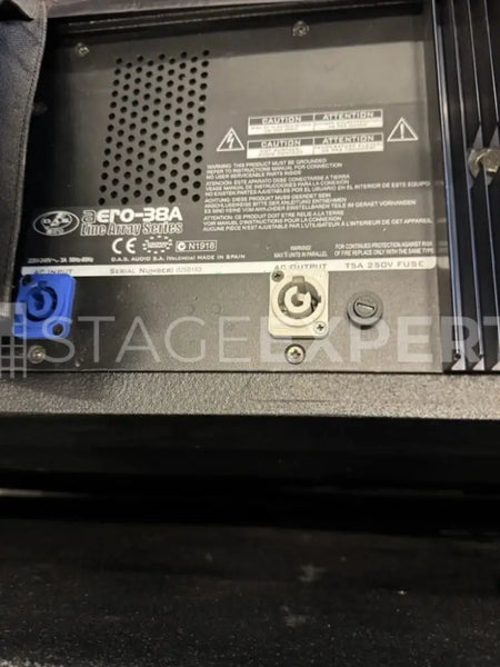 D.A.S. Audio Aero 38A + LX218AN Line Array System, Complete