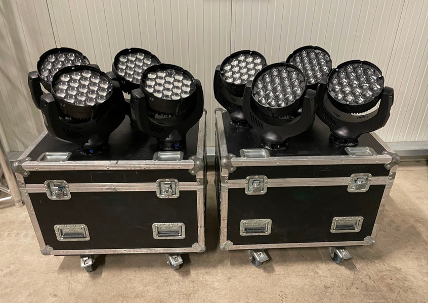 GLP impression X4 LED Wash with 4‑Unit Flight Case Pack