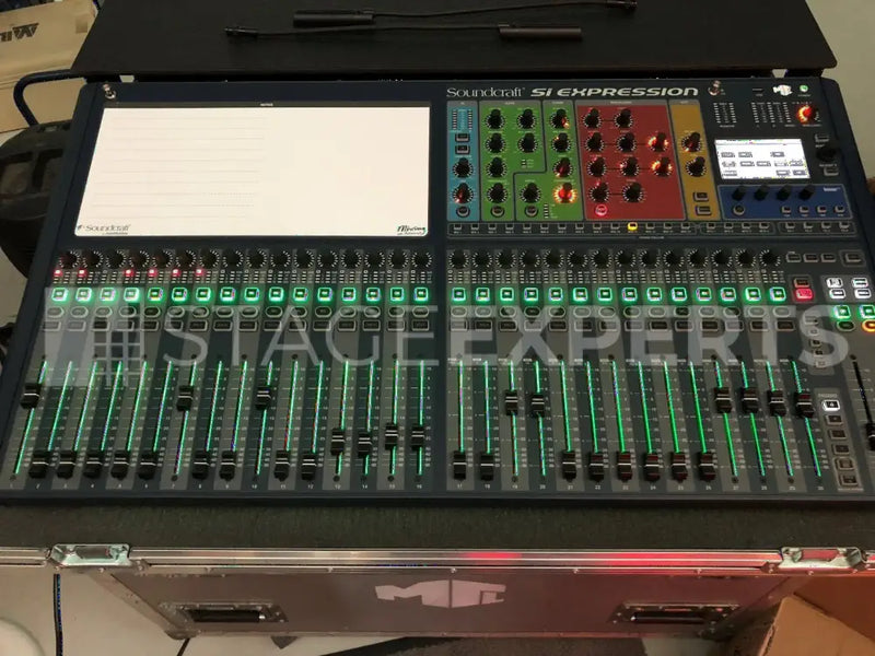 Soundcraft Si Expression 3 with MADI, Case & Mini Stagebox