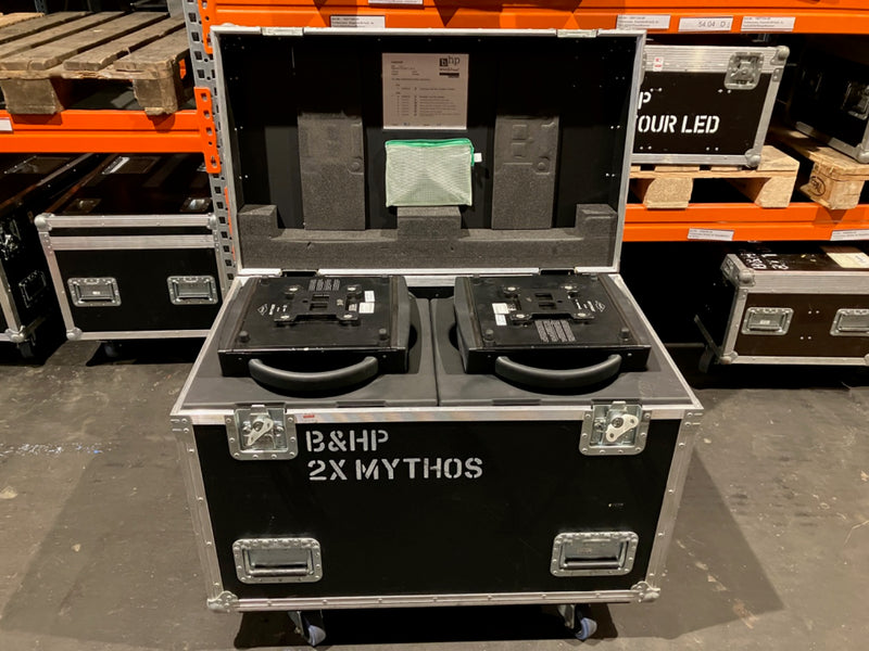 Clay Paky Mythos 2 Moving Head – Pair with Case & Accessories