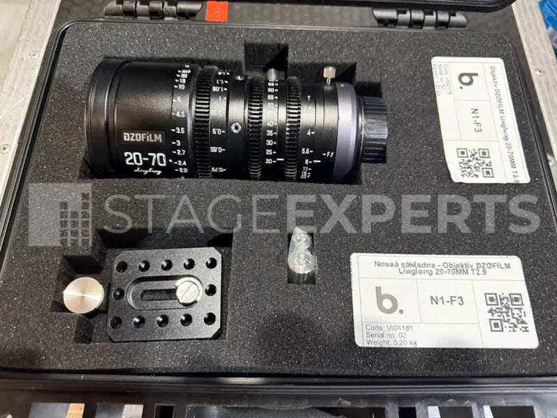 DZOFilm LingLung 20-70mm T2.9 Cine Zoom Lens with Case