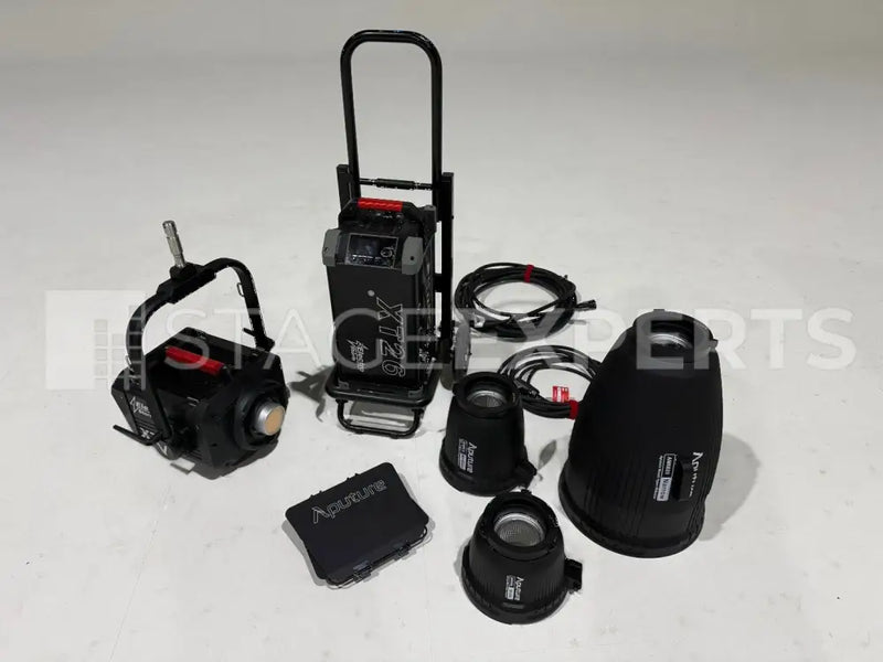 Aputure Electro Storm XT26 set with PSU & Reflectors
