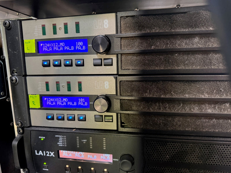 L-Acoustics LA8 R3 with AES/EBU