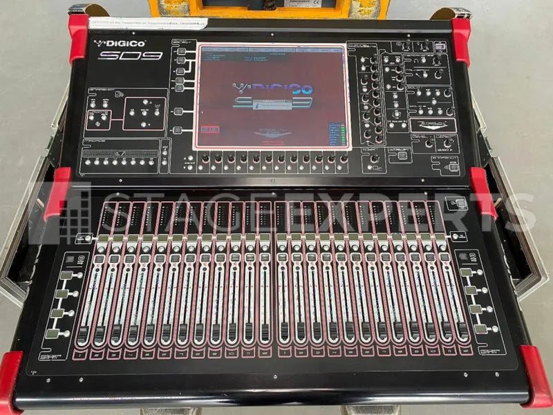 DiGiCo SD9 with D-Rack – Digital Mixing Bundle with Case