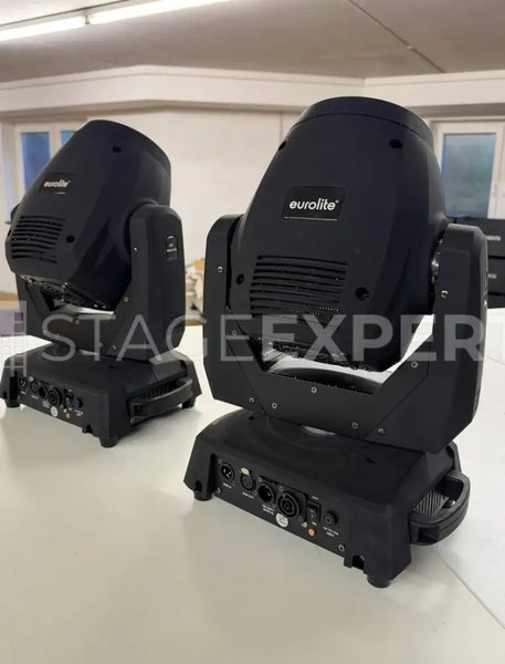 Eurolite TMH-S180 Spot Moving Heads Pair with Hooks | Stage Experts