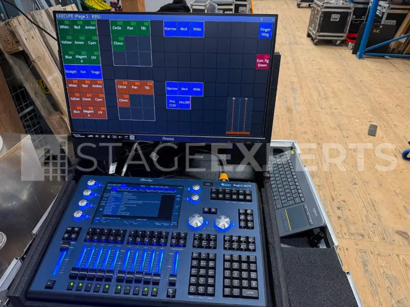 ChamSys MQ70 Lighting Console – 48 Universes incl. Flightcase