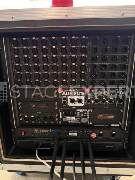 Allen & Heath DM48 UltraFX with AES 4:6 Card | dLive MixRack
