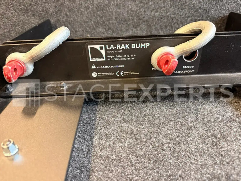 L-Acoustics LA-RAK BUMP Set of 2 – Rigging Brackets for LA-RAK