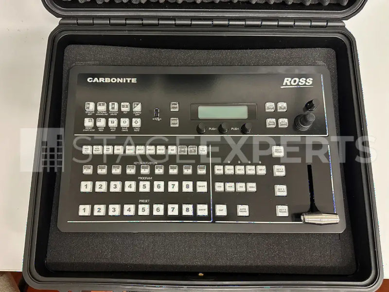 Ross Carbonite Black Solo 1 M/E Live Switcher – 6 SDI I/O