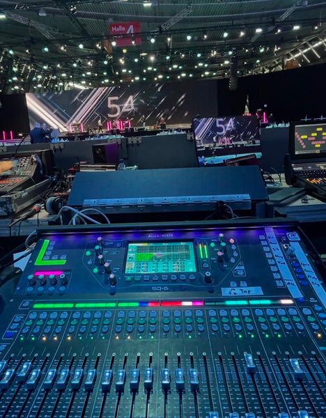 Allen & Heath SQ6 digital mixer with plugins, no case