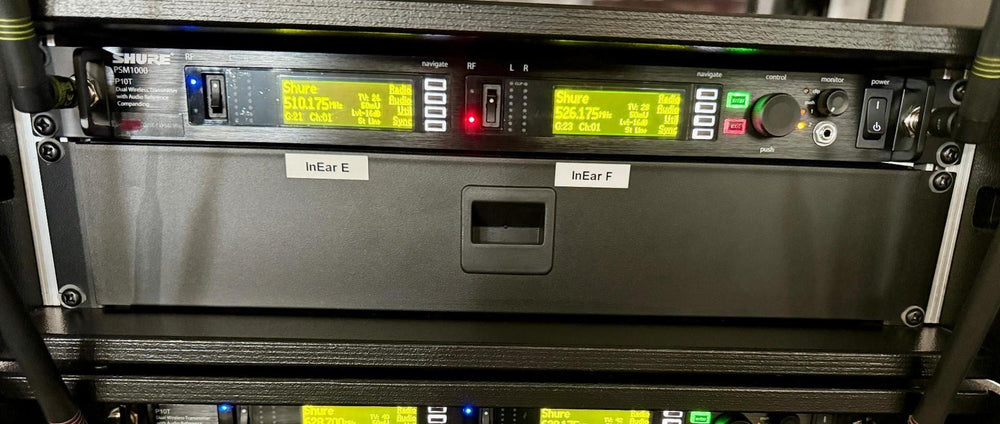 Shure PSM 1000 Bundle: 3 Dual Transmitters + 6 P10R+